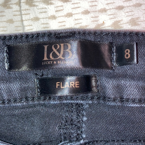 L&B Denim - L&B flare black jeans